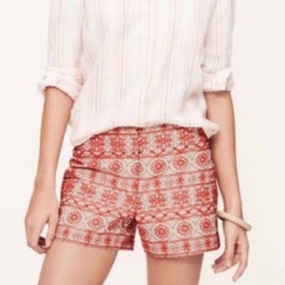 Loft Riviera Embroidered Shorts - Picture 1 of 8